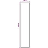  Traka za tepih LESAKA Smeđa 50 x 250 cm Dijamantni baršun | shoptok.hr