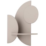 Bloomingville Kremno bela polica 44 cm Leonard – | Shoptok.si