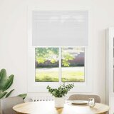 vidaXL Plisirana roleta bijela 85x150 cm širina tkanine 84,4 cm | shoptok.hr