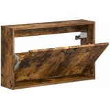  Ormar za cipele na zidu HAARLEM 71 x 17 x 43 cm Dimljeni hrast | shoptok.hr