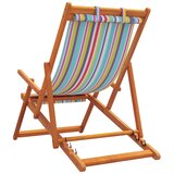  Sklopive stolice za plažu od tkanine 2 kom višebojne | Eponuda.com