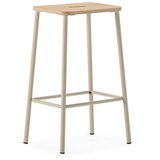 Marckeric Kremno beli barski stoli v kompletu 2 ks (višina sedeža 65 cm) Abba – | Shoptok.si