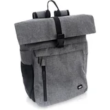 731429 termo nahrbtnik 15 L, 35 × 16 × 37 cm – siva