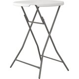  Okrugli barski sto 80 cm, beli Cene