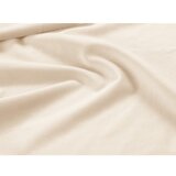 Micadoni Kremno bela žametna oblazinjena zakonska postelja s prostorom za shranjevanje in z letvenim dnom 140x200 cm Bellis – | Shoptok.si