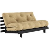 Karup Design Senf žuta sklopiva sofa 160 cm Roots Black Night – | shoptok.hr