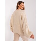 RUE PARIS Sweater-LC-SW-3020.10P-light beige | shoptok.hr