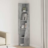  Kutni ormarić Betonski sivi 27,5x27x140cm Konstruirano drvo | Eponuda.com
