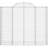  Lučne gabionske košare 15kom 200x50x160/180cm pocinčano željezo | Eponuda.ba