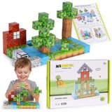  Magnetni set gradbenih kock Narava - 88 kosov | Shoptok.si