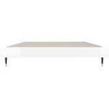  Okvir za krevet visoki sjaj bijeli 90x190 cm konstruirano drvo | shoptok.hr