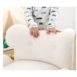Atelier Del Sofa Dečija fotelja Juano Teddy, 55x61x55 cm, Bijela | Eponuda.ba