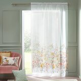 Catherine Lansfield Bela prosojna zavesa iz tančice 140x137 cm Countryside Floral – | Shoptok.si