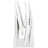  3-dijelni sklopivi bistro set plastični bijeli | shoptok.hr