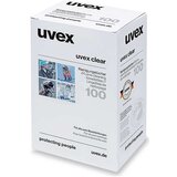 Uvex Vlažni čistilni robčki 9963000, škatla s 100 robčki, za leče | Shoptok.si