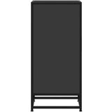  Komoda - Predalnik črna 35,5x35x76 cm inženirski les in kovina, (21719929) | Shoptok.si