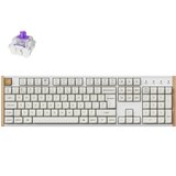 KEYCHRON K10 HE brezžična mehanska tipkovnica aluminij Gateron nebula mag stikala RGB Bela - Special Edition (K10H-Q1-UK), (5000331424) | Shoptok.si