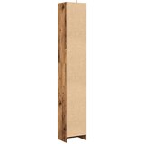 vidaXL Kopalniška omarica starinski les 32x25,5x190 cm iverna plošča | Shoptok.si