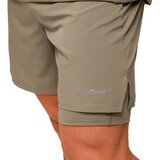 GymBeam Kratke hlače za trčanje Pulse 2u1 Vetiver | Eponuda.ba