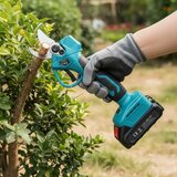 Bežične električne škare za rezanje grana i živice 21 V zelene | shoptok.hr
