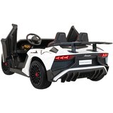  Licencirani auto na akumulator Lamborghini Aventador SV STRONG - dvosjed - bijeli | shoptok.hr
