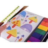  Knjiga za slikanje prstima Vrt, 64 stranice, 7 boja | shoptok.hr