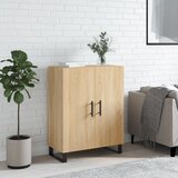 vidaXL Komoda sonoma hrast 69,5x34x90 cm inženirski les Cene