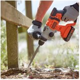 Black & Decker AKU UDARNA BUŠILICA 18V, SDS+2 X 2,5 AH BATERIJA BCD900E2K | shoptok.hr