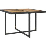  9-dijelni vrtni blagovaonski set od poliratana i bagremovog drveta | shoptok.hr