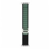 Moye Smart Watch Alpine Loop Strap 44/45/49mm Black With Green cene