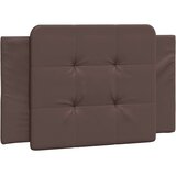 vidaXL Posteljni okvir z vzglavjem rjav 80x200 cm umetno usnje, (21111960) | Shoptok.si