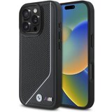 BMW BMHMP16L23PUCPK IPHONE 16 PRO6.3 CZARNY/BLACK HARDCASE M PERFORATED TWISTED LINE MAGSAFE, (5000016834) Cene