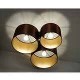  duolla - plafonski luster roller trio shiny 3xE27/15W/230V u boji bakra/zlata | Eponuda.com