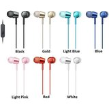 Sony MDR-EX155APR rdeče žične ušesne slušalke z mikrofonom | Shoptok.si