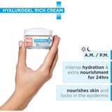 Mixa Hyalurogel Rich vlažilna krema za občutljivo in suho kožo 50 ml za ženske | Shoptok.si