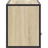  TV ormarić Sonoma hrast 80x31x39,5 cm Konstruirano drvo i metal | shoptok.hr