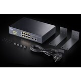 Cudy FS1010P 8-Port 10/100M poe+ switch, 2 uplink 10/100M, 120W, 250m,4KV steel (Alt.PFS3009-8ET-96) Cene'.'