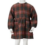  Dječja haljina dugih rukava boja konjaka 116 | Shoptok.si