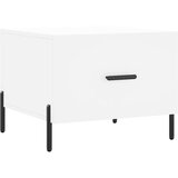  Stolić za kavu bijeli 50 x 50 x 40 cm od konstruiranog drva | shoptok.hr