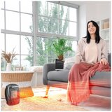  Ventilator sa keramičkim grejnim telom RIN 1500W/230V, crne boje | Eponuda.com