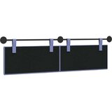  Držeće uzglavlje Zidne Traper plava 170 x 55 x 5 cm tkanina - Trapere plave boje 160 cm bez LED | shoptok.hr