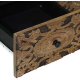 TV ormar s pohranom Smeđa 70 x 33,5 x 46 cm Čvrsto drvo manga | shoptok.hr