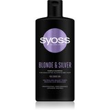 Syoss Blonde & Silver ljubičasti šampon za plavu i sijedu kosu 440 ml | shoptok.hr