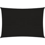 vidaXL Senčno jadro 160 g/m² črno 2,5x4 m HDPE, (20609073) Cene