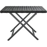  Sklopivi stol crni 45 x 35 x 32 cm od poliratana | shoptok.hr