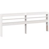 vidaXL Okvir kreveta bez madraca bijeli 200x200 cm od masivne borovine | shoptok.hr