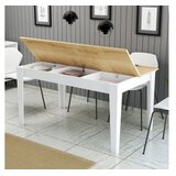 Hanah home Trpezarijski sto Milan 896, 145x75x88 cm, Bijeli | Eponuda.ba
