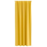  Zavjese 2 pcs žuta boja senfa 245 x 140 cm Poliester | shoptok.hr