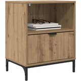 vidaXL Posteljne mize s predalom 2 pcs artisan hrast 49 x 36 x 61 cm | Shoptok.si