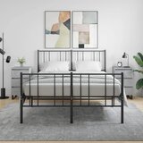  Noćni ormarići 2 kom boja betona 40x35x69 cm konstruirano drvo | shoptok.hr